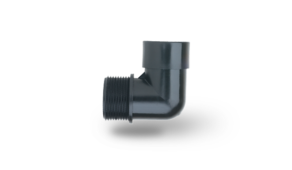 Poelsan 1 1/4''*1 1/4'' PP Dirsek Erkek Dişi