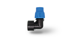 Poelsan 16*1/2'' Kilitli Bağlantı Dişi Dirsek