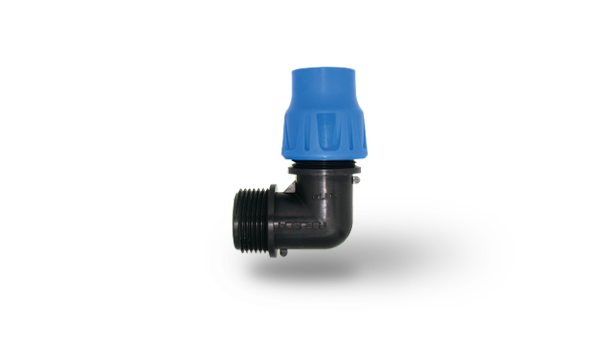 Poelsan 20*3/4'' Kilitli Bağlantı Erkek Dirsek