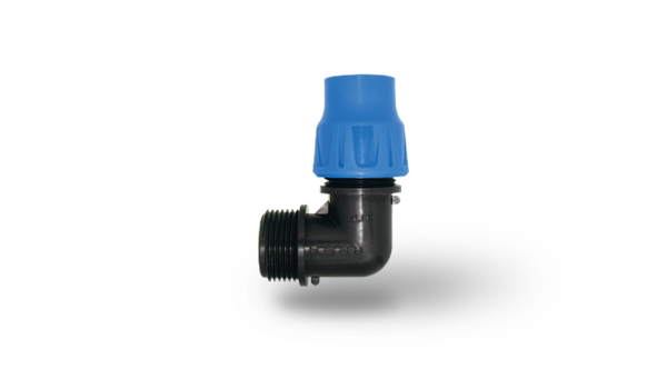 Poelsan 20*3/4'' Kilitli Bağlantı Erkek Dirsek