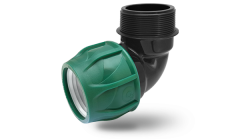 Poelsan 20*3/4'' Yeşil Seri Kablin Erkek Dirsek