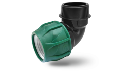 Poelsan 25*3/4'' Yeşil Seri Kablin Erkek Dirsek