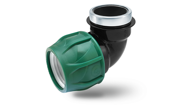 Poelsan 32*1'' Yeşil Seri Kablin Dişi Dirsek