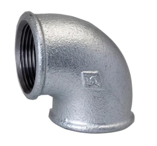 1/2'' Galvaniz Dirsek